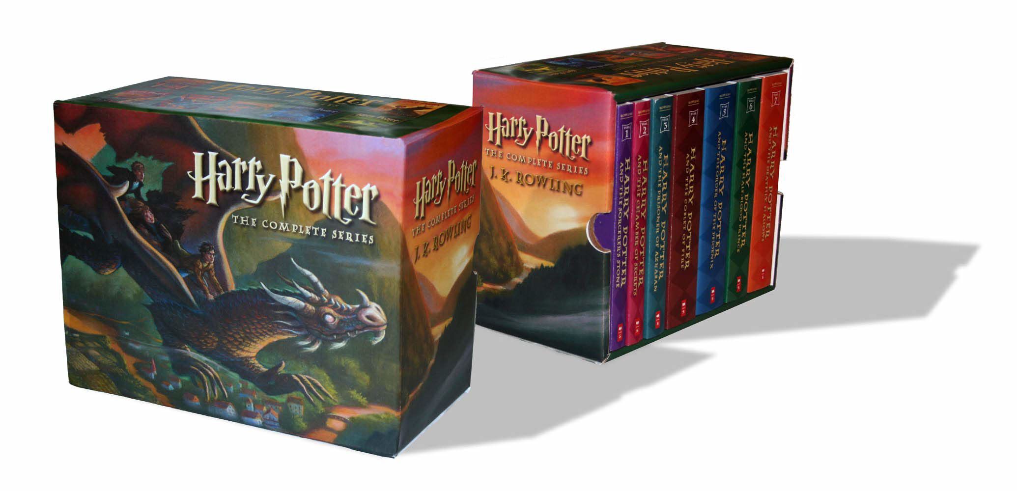 9. Harry Potter series by J. K. Rowling
